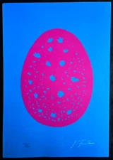 Lucio Fontana Lithograph (original COA signed pen) numbered in pencil