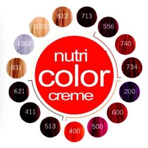 Revlon Nutri Color Creme Color Chart