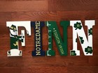 Custom Wood Letters/Name Hand-Painted in NOTRE DAME Fighting Irish ...