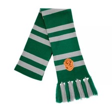Slytherin Scarf - Harry Potter Scarf Green Gray Kids Boys Girls Women Men
