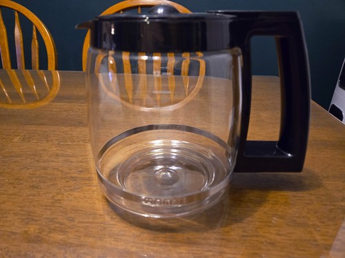 Cuisinart Coffee Maker Glass Carafe Pot 12 Cup Replacement OEM Genuine