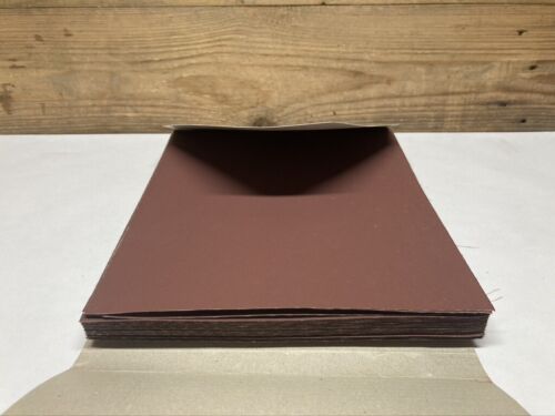 9" x 11" Abrasive (Crocus) Cloth K624 Steiner Box of 50 - Picture 3 of 11