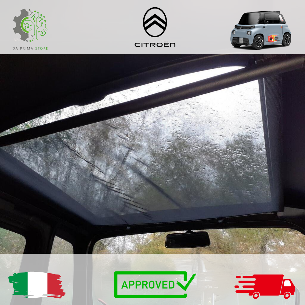 Kit Tende Parasole Per Citroen AMI E Opel Rocks - Tetto In Vetro | Protezione Solare Auto - Foto 4