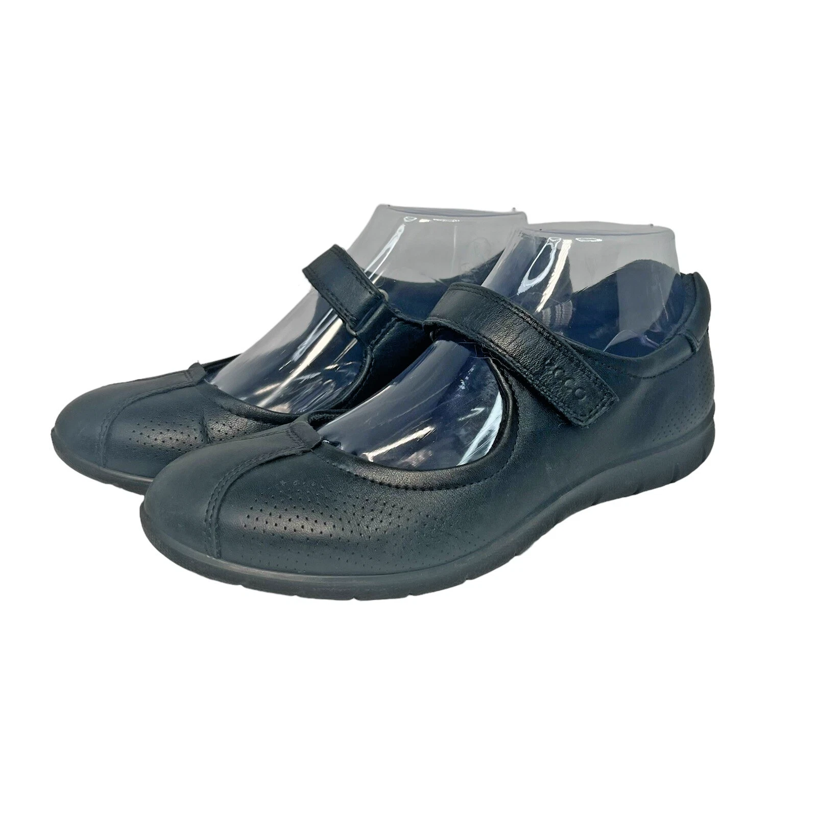 Scarpe slip on Ecco Babett 2 Mary Jane in pelle comode nere donna 6 6 5
