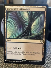 Darkwater Catacombs NM/M Unspecified Set MTG Magic Card EDH Dimir Land Rare