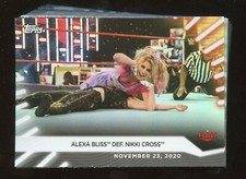 2021 Topps WWE Women's Division RAINBOW FOIL Singles - U PICK FINISH YOUR SET