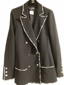 black chanel coat
