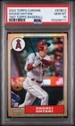 2022 Topps Chrome SHOHEI OHTANI 1987 Topps Anniversary 87BC2 PSA 10