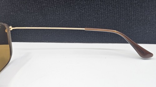 Ray Ban Italy RB3477 001/51 56 16 135 2N Yellow Gold Sunglasses FRAMES ONLY - Picture 6 of 8