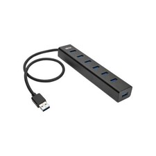 Eaton U360-007-AL 7PORT USB 3.0 SUPERSPEED HUB SPLITTER PORTABLE ALUMINUM 5GBPS