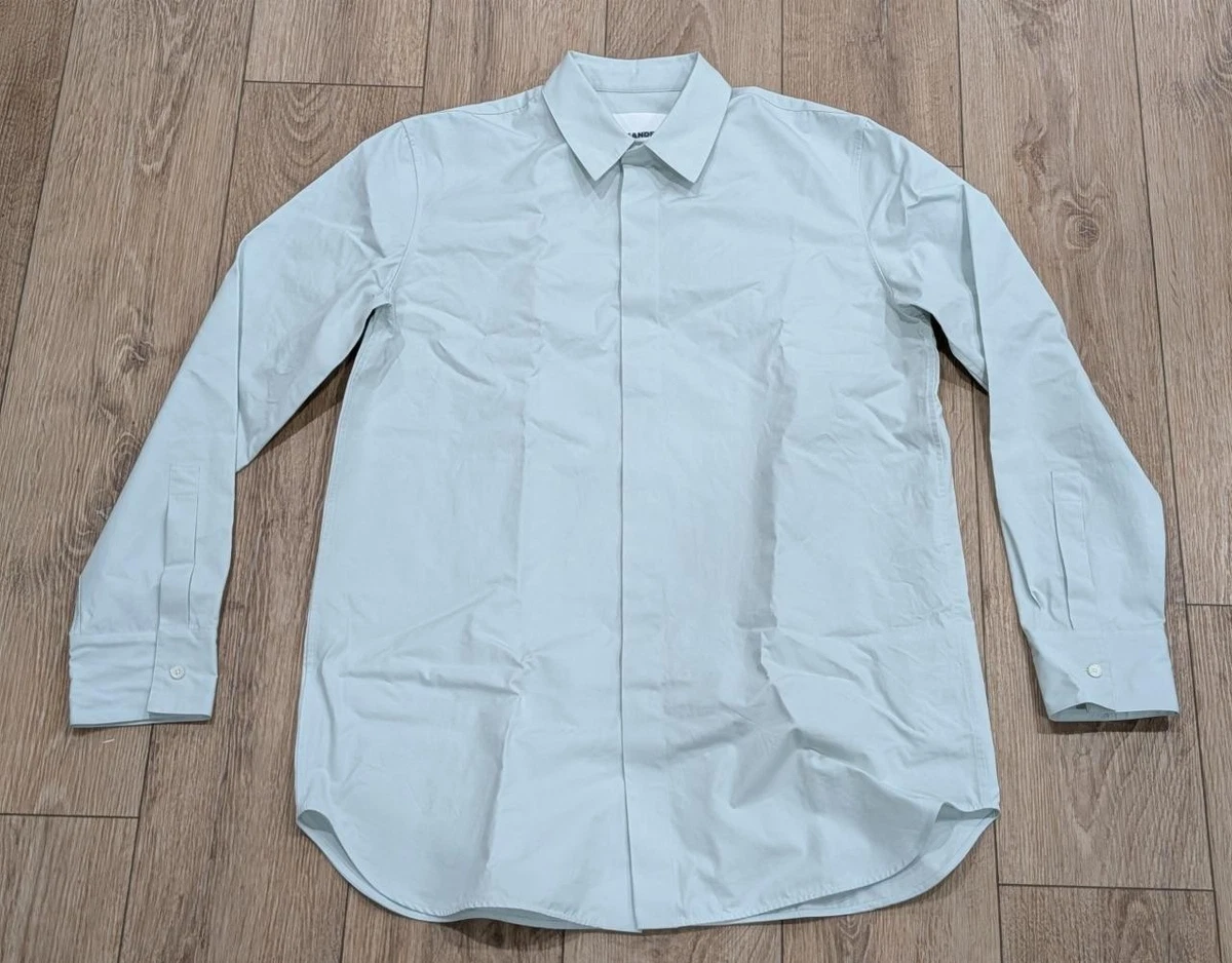 Jil Sander Blue Shirts for Men for sale | eBay