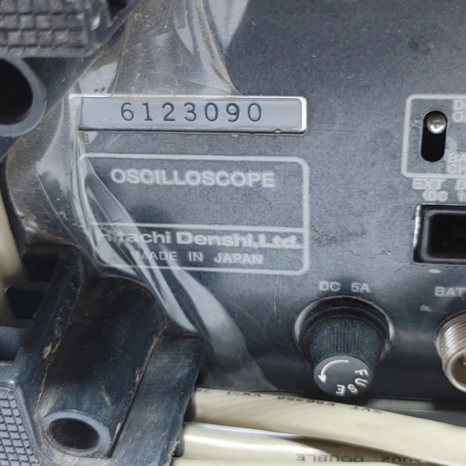 HITACHI V-509 50MHZ Oscilloscope Tested & Working - Image 4 of 4