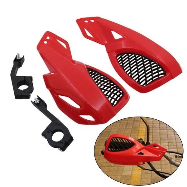 Vielseitige Handschutz FüR Motorrad ATV 78 Zoll LäNge Schwarz Blau Rot Weiß-image