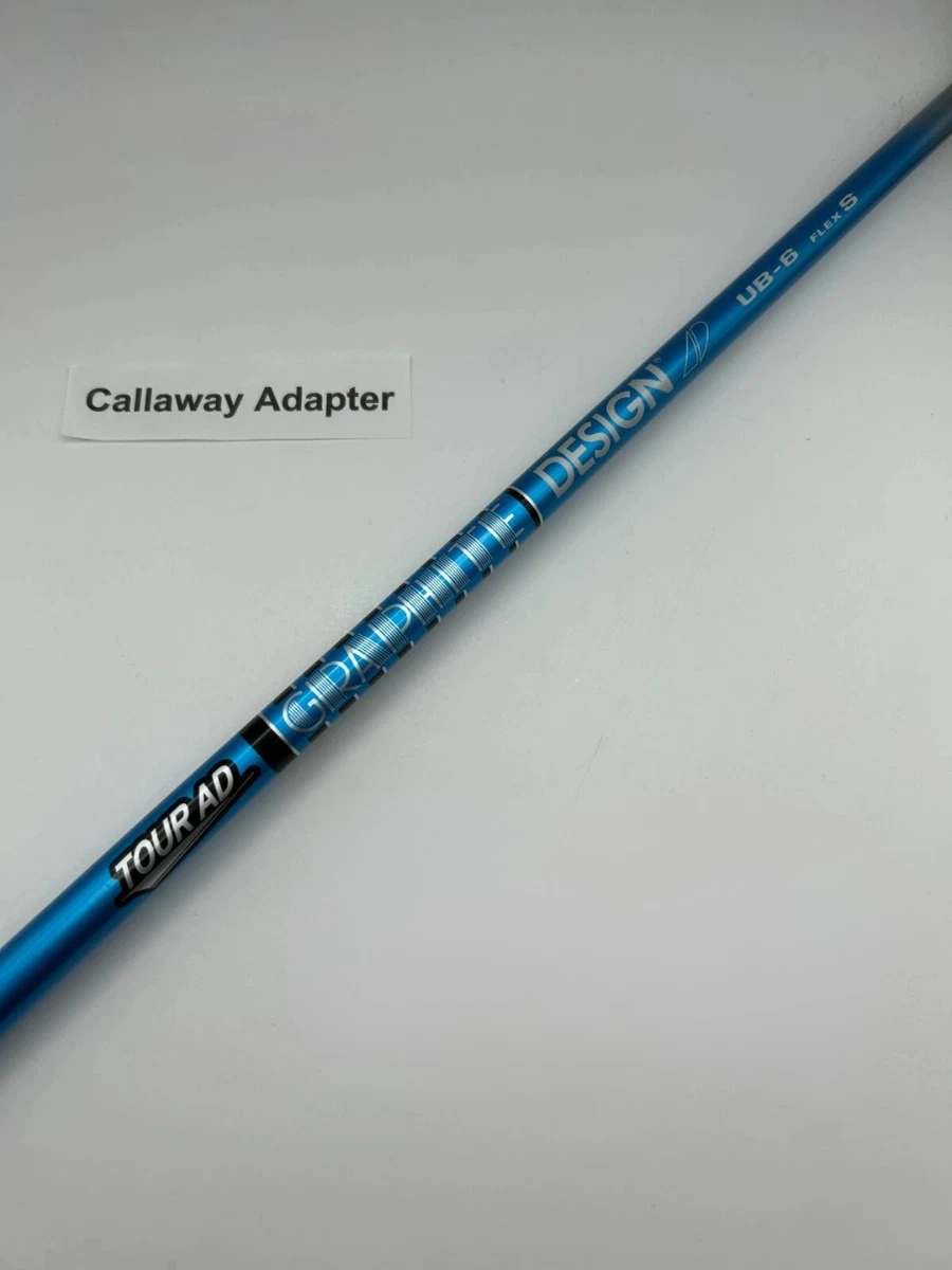 Shaft De Parcours (Wood) Graphite Design Tour AD IZ-6S - Flex Stiff - 41" Avec Adaptateur TaylorMade