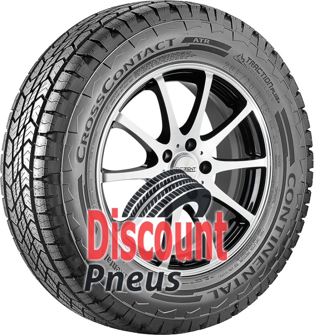 Pneu Continental CrossContact ATR 225/65 R17 102H pneu 4x4 tout-terrain avec flanc renforcé