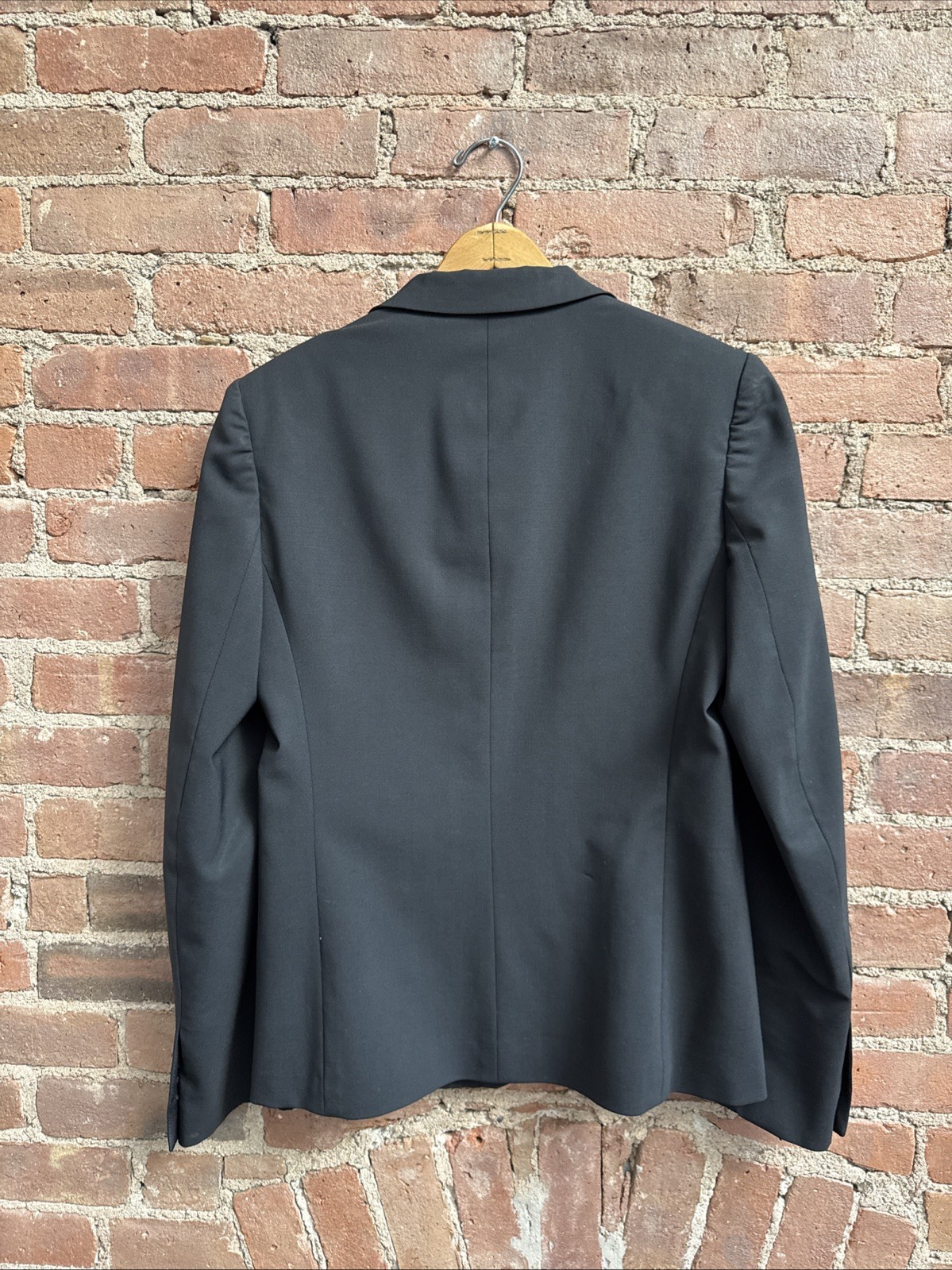 Calvin Klein Collection Women’s Jacket, Sz 8 US, 44 IT Black Wool, Italy image 6