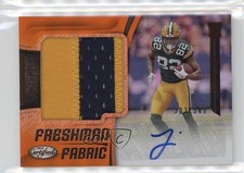 2018 Certified Freshman Fabric Signatures Mirror Orange J'Mon Moore Auto 2y0
