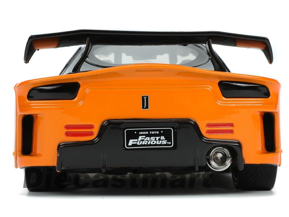 希少ドラゴンワイドボディ⭐️1/24ジェィダトイズ⚡️95マツダRX−7 ワイドB✨ 1:24 F&F - 1995 Mazda RX-7 Widebody RHD w/Han Diecast Figure