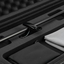 Violin Bow Holder Includes Screws Instrument Case Bow Fastener Wear-Resistant