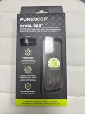 PureGear Steel 360 Antimicrobial Tempered Glass Screen Protector iphone 17 Pro