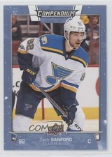 2017-18 Upper Deck Compendium Blue Zach Sanford #519 4ic