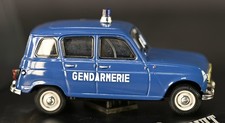 1968 Renault 4 Gendarmerie 1:43 Diecast Norev Renault Tradition Mint in box