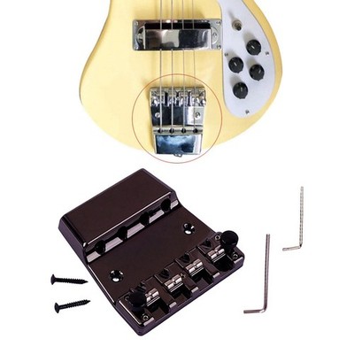 Elektrisches Messingzubehör für 4 Saiter Bass Bridge Musikinstrumente