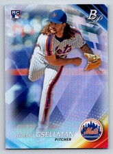 2017 Bowman Platinum #22 Robert Gsellman RC (ref 198685)