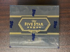 MLB 2025 Topps Five Star Hobby Box Unopened Baseball Card Set
