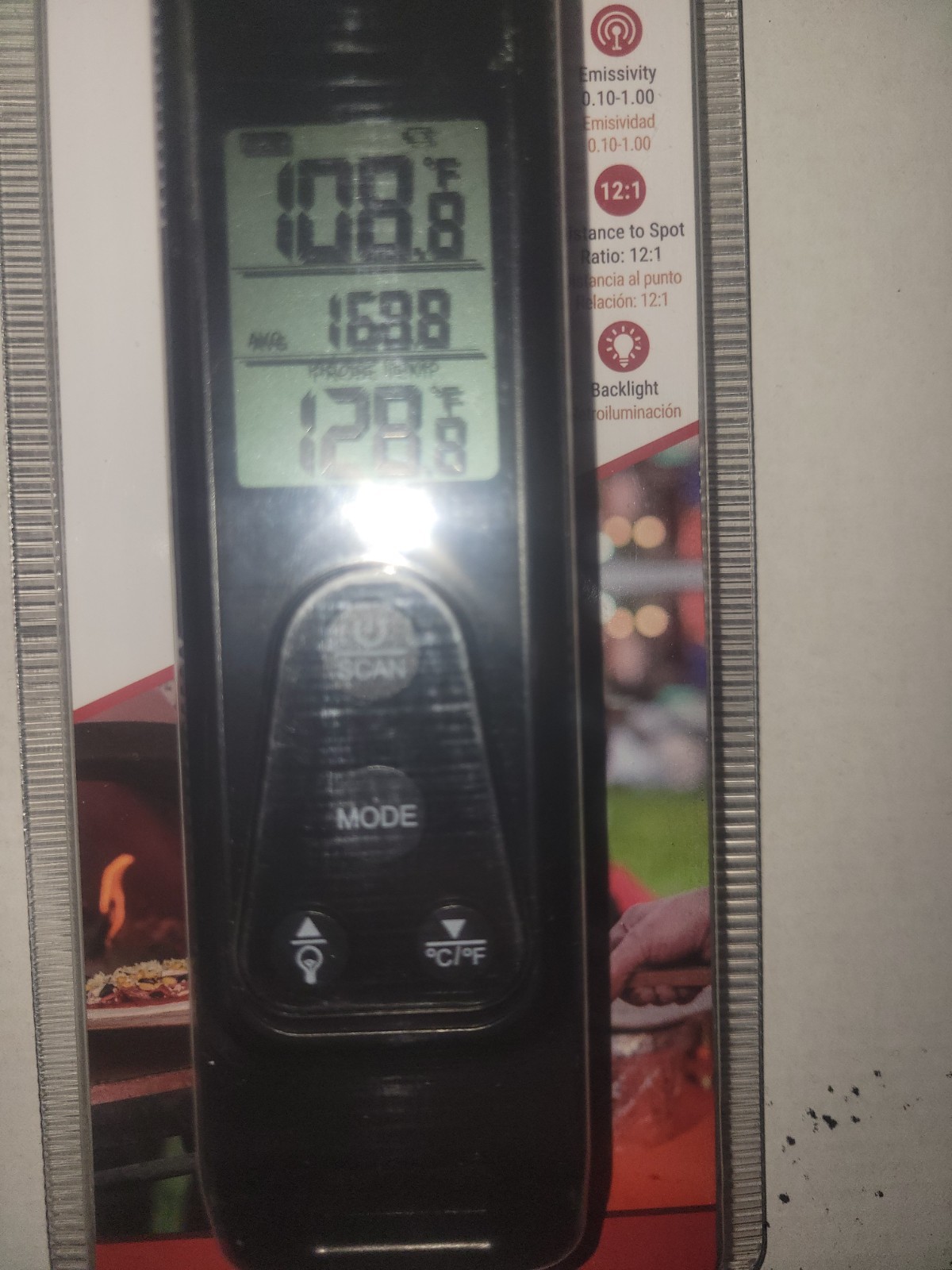 ThermoPro 2-in-1 Instant/Infrared Meat Thermometer For Grill  TP420W