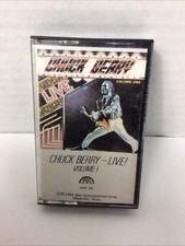 Chuck Berry Live Volume 1 Cassette Tested