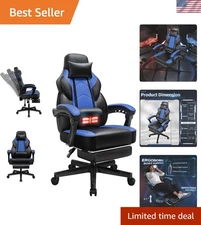 Gaming Chairs for Adults, Computer Chair with Footrest and Ergonomic High Bac...