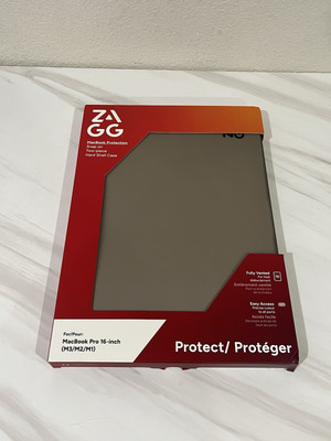 Zagg Hardshell Case for MacBook Pro 16'' (M1, M2, M3) - Smoke