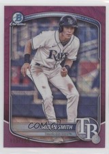 2025 Bowman Chrome Prospects Fuchsia Wave Refractor 115/199 Aidan Smith 1i7n