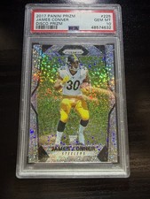 2017 Panini Prizm James Conner White Sparkle SSP PSA 10 Gem Mint