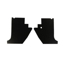 Kick Panel Board For 1963-1966 Dodge Dart Black Front Left Right 2 Pieces Kick Panel Board For 1963-1966 Dodge Dart Black Front Left Right 2 Pieces