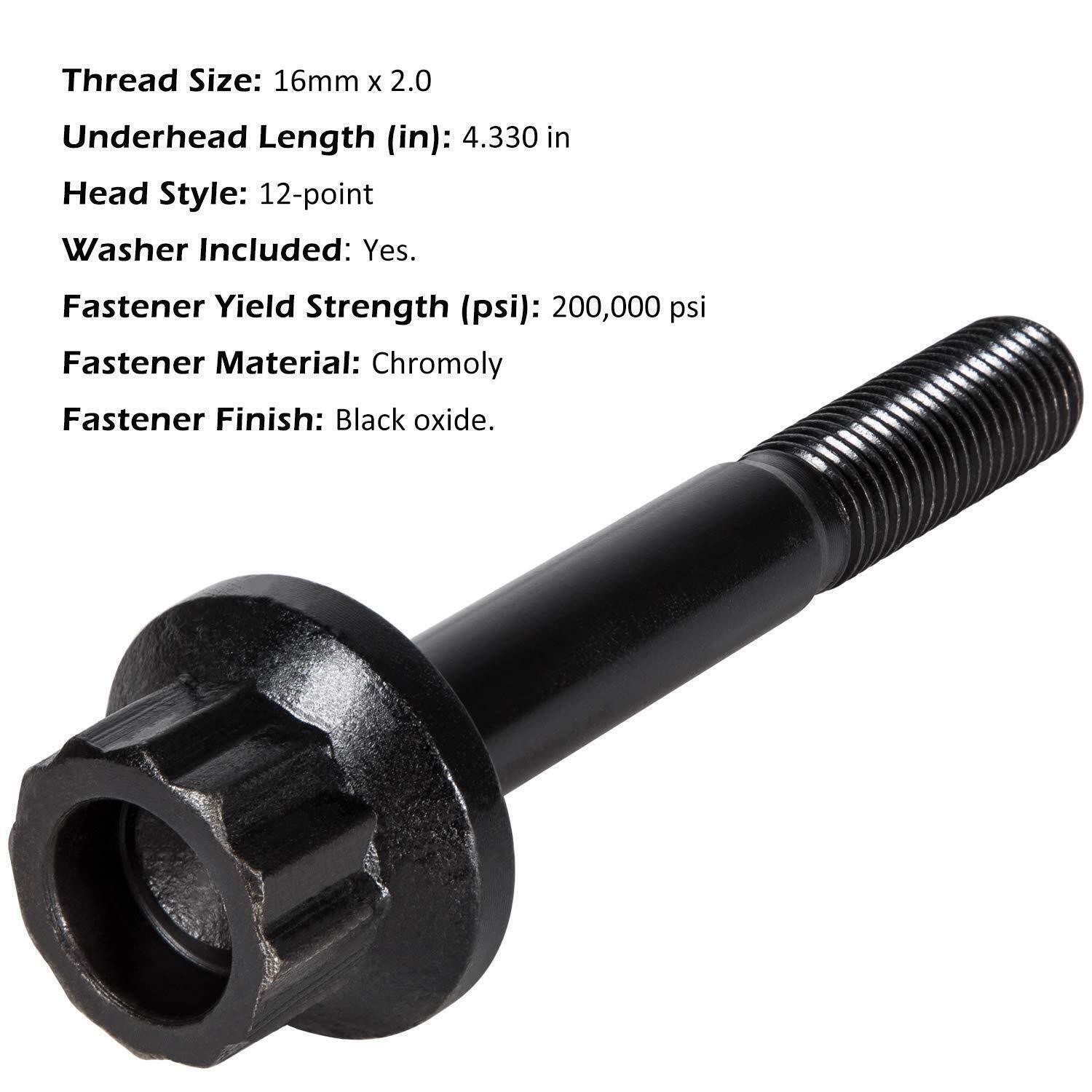 Fit For 234-2503 Chevy LS6 LS1 LS2 LS3 6.0/6.2L Crank Harmonic Balancer Bolt thumbnail 3