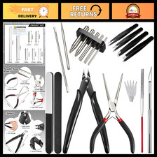 17-Piece Metal Puzzle Tool Set for DIY Model Kits, 3D Jigsaw Assembly Repair