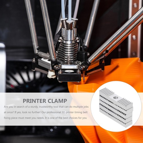 5 Pcs Synchronous Belt Fixing Aluminum Gear Clamp Mount Timing Tooth Plate - 第 3/12 張圖片