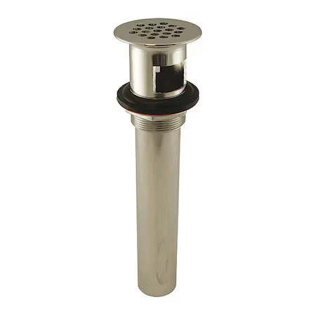 Jones Stephens Drain: Brass; Tailpiece: Stainless Steel, Grid Drain, Lavatory - Picture 1 of 1