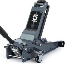 5 Ton Floor Jack Hydraulic Low Profile Floor Jack Lift Pump 5 Ton Grey 5 Ton Floor Jack Hydraulic Low Profile Floor Jack Lift Pump 5 Ton Grey