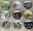 XBOX 360 Game Lot Discs Only 9 Games, X Men, Call of Duty, Gears of War, Marvel