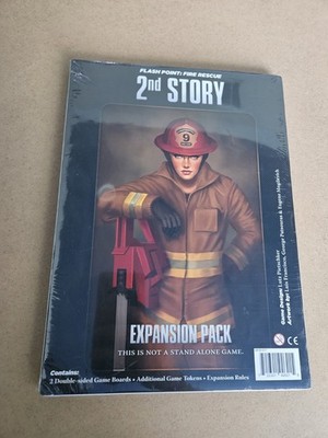 Flash Point Fire Rescue 2nd Story Expansion Pack Board Game New Sealed