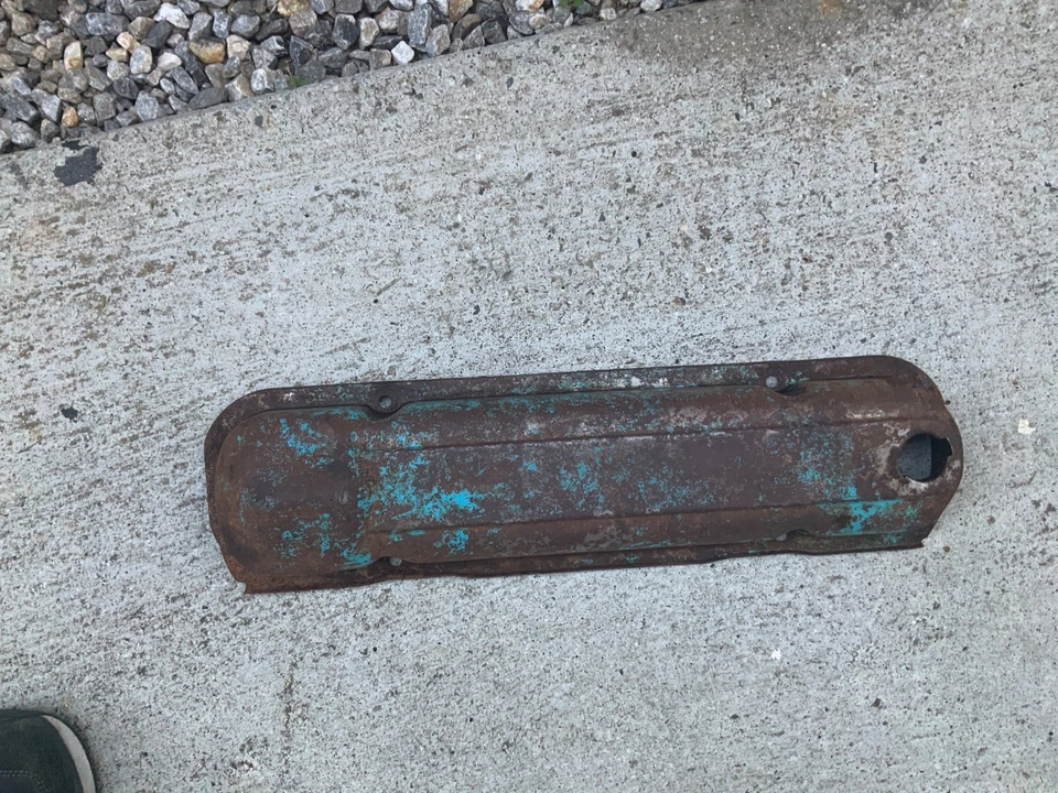 Pontiac Lemans Tempest 195 1962-1963 Trophy 4 cilindros cubierta de válvula original Foto 3 de 3