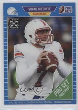 2021 Leaf Pro Set Metal Blue Rainbow 3/75 Shane Buechele #82 9hx