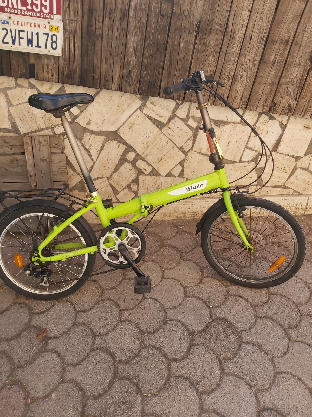 Bici Pieghevole Btwin Hop Town Alluminio Folding Bike Alloy no Bfold Tilt Dahon