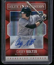 2014 Panini Elite Extra #24 Casey Soltis Franchise Futures Signatures /799