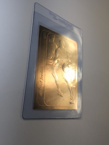 1999 Fleer 22KT Gold Michael Jordan 87 Rookie, GSC Gem Mint 10, Quick Grade - Picture 11 of 13