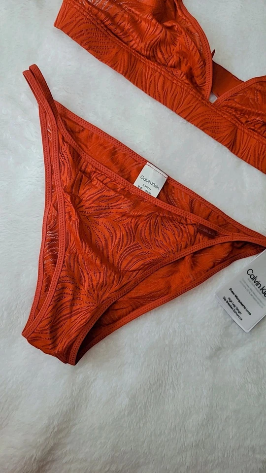 New Calvin Klein women's set lingerie sizes small Randa Type Design - Image 3 of 4