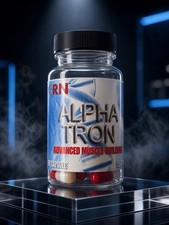 GRN - ALPHA TRON - Muskelaufbau (550mg) Bodybuilding Nahrungsergänzungsmittel - 30 Kapseln